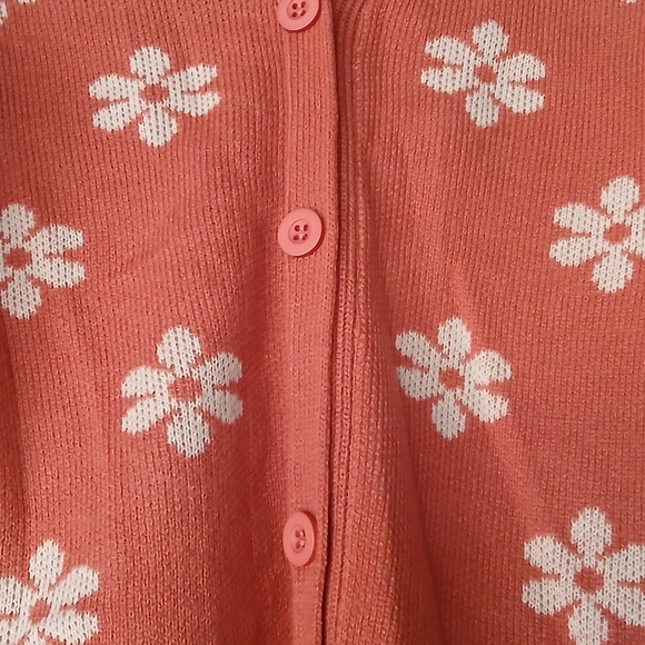 Belle Du Jour Kids Flower Cardigan - Picture 2 of 6